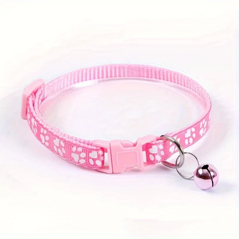 Collar ajustable y colorido para gatitos y perritos