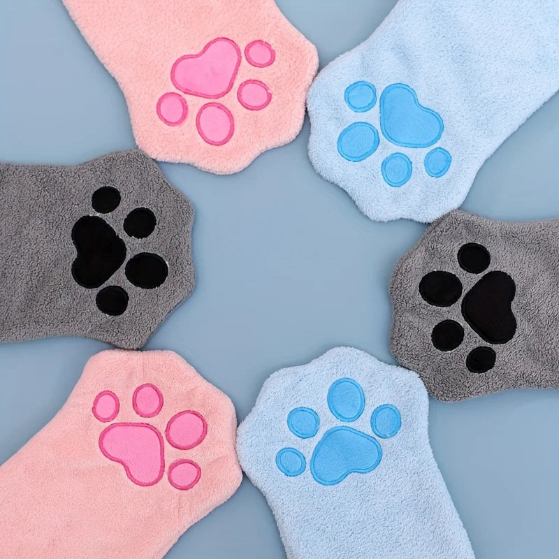 Guantes toalla para baño de mascotas – Secado rápido y absorbente