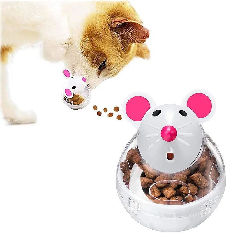 Juguete Interactivo para Gatos – Dispensador de Comida y Premios