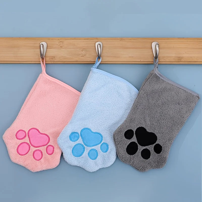 Guantes toalla para baño de mascotas – Secado rápido y absorbente
