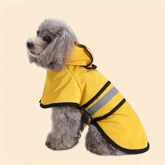 Impermeable y cortaviento para perros – Ajustable
