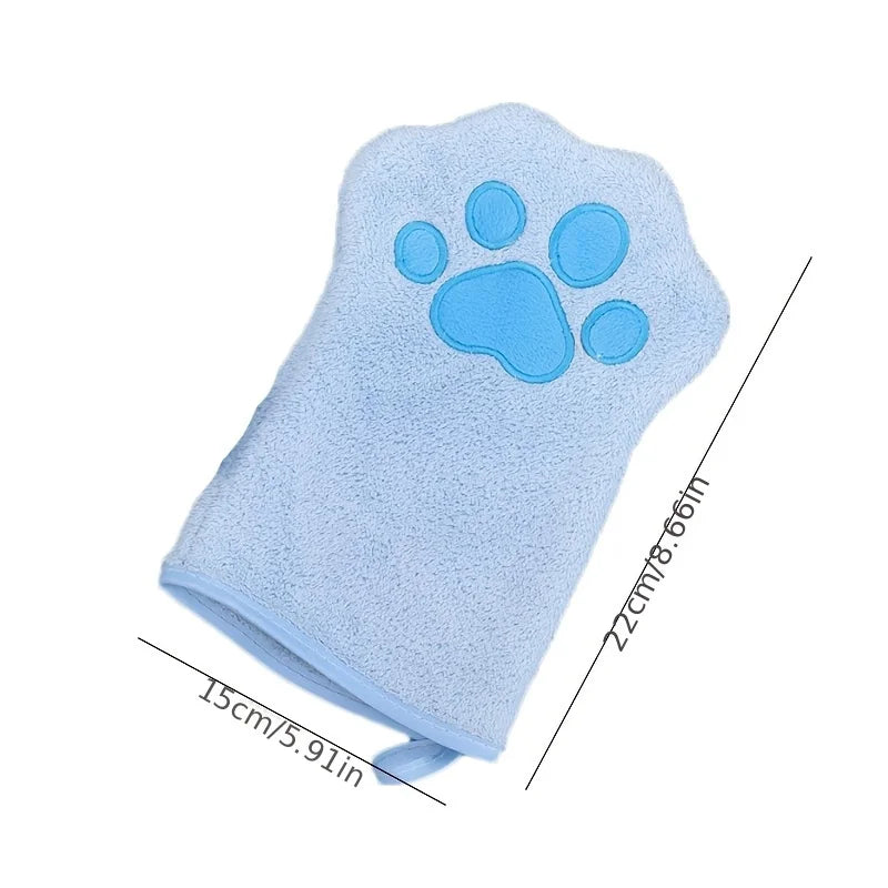 Guantes toalla para baño de mascotas – Secado rápido y absorbente