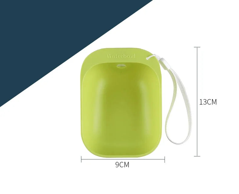 Adaptador para botellas de agua portátil para perros y gatos