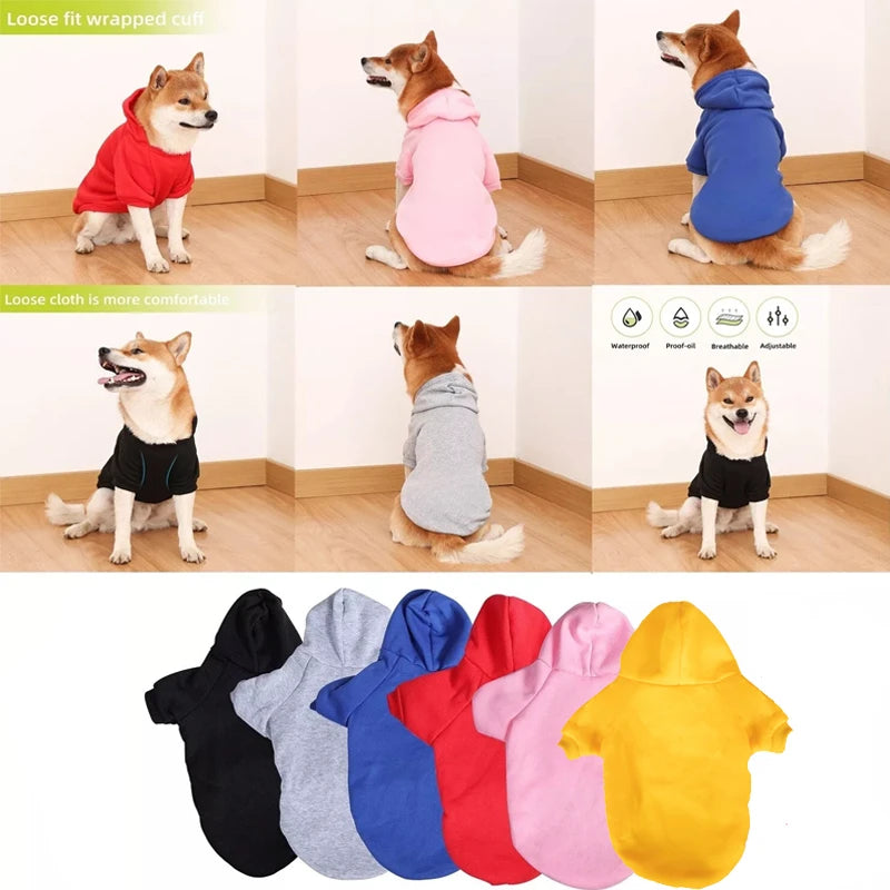 Ropa de invierno para perros – Sudaderas deportivas con capucha