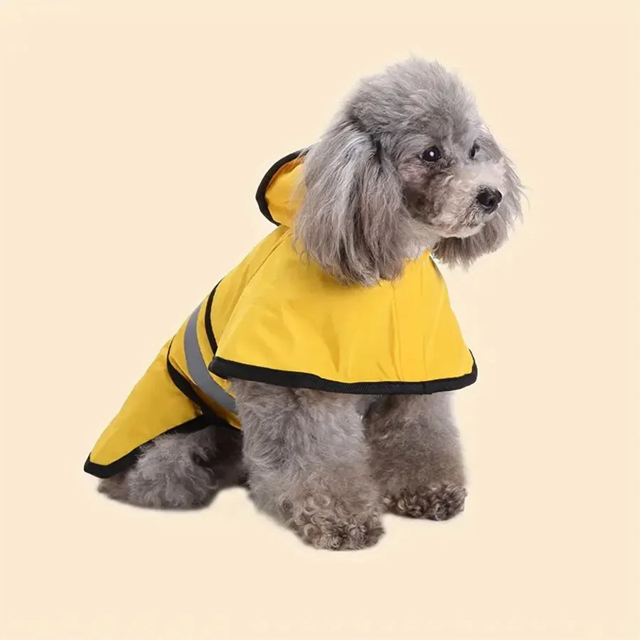 Impermeable y cortaviento para perros – Ajustable