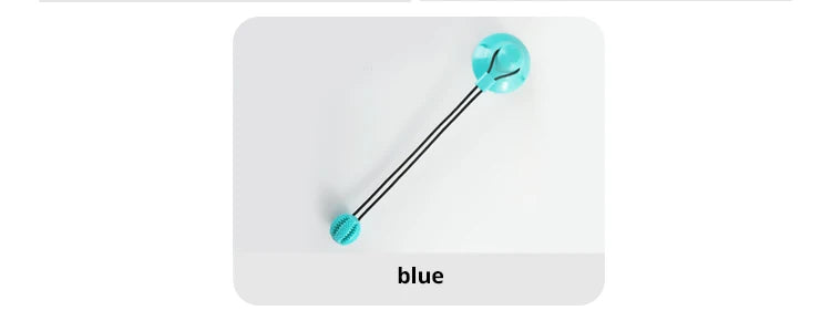 “Juguete interactivo para perros con ventosa, sonido y dispensador de premios – Pelota de caucho resistente para entrenar y jugar al tira y afloja.”