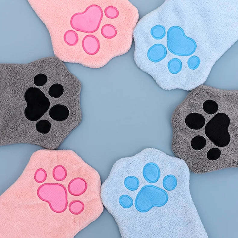 Guantes toalla para baño de mascotas – Secado rápido y absorbente